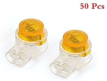 RUIAN Telephone Splitter 6P4C 4 Pin RJ11 Dual Female to RJ11 4 Pin Male Socket Plug Cord 2-Way Cable Splitter Adapter for Landline Telephone,2 Pcs