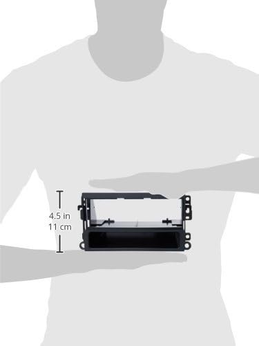 AMERICAN INTERNATIONAL NDK717 Radio Install Kit, Black