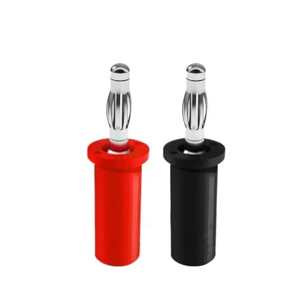 sjgqwt 10pcs/Set Audio Banana Plate Pl>UG*s Connectors 4mm Lantern Type Audio Plug Connector