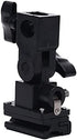 Leshareslect 1pc B-Type Flash Hot Shoe Bracket Tripod Umbrella Holder Swivel Light Stand Adapter Bracket B