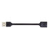 xiwai 13cm USB 2.0 Type-A Male to Male Female Data Flat Slim FPC Cable for Disk, FPV & Phone