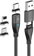 BoxWave Cable for ASUS ZenScreen MB16ACE - MagnetoSnap PD AllCharge Cable (100W), USB Type-C Micro USB