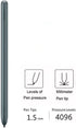 Z Fold 4 S Pen Fold Edition Stylus Pen Replacement for Samsung Galaxy Z Fold 4 and Z Fold 3 Phone