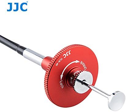JJC TCR-70R 70cm Mechanical Cable Shutter Release with Bulb-Lock for Fujifilm X10, X20, X30, X100s, X100t, X-Pro1,