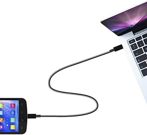 GE 6.5 ft. USB Type C Cable, USB-C to USB-C Charging Cable, Compatible with iPad Pro, MacBook Pro, Samsung Galaxy