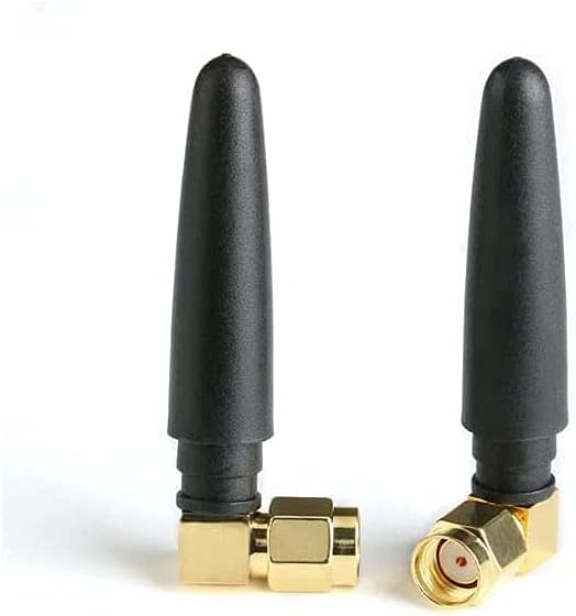 FPV Antenna 2.4GHz Mini WiFi Antenna for Router, PC, Mini-itx Motherboard, 2-Pack Omnidirectional Antennas