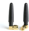 FPV Antenna 2.4GHz Mini WiFi Antenna for Router, PC, Mini-itx Motherboard, 2-Pack Omnidirectional Antennas