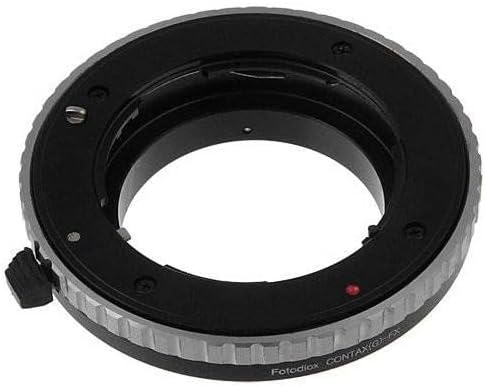 Fotodiox Lens Mount Adapter for Fuji X-Mount Cameras, Compatible with Contax G SLR Lens