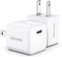 USB C Wall Charger, Seyas 20W Mini Fast Charger Type C Compatible with iPhone/iPad/Airpods/Pixel/Galaxy, 2-Pack