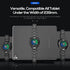 Tablet Cooler Semiconductor Fan - Fast Cooling Pad Radiator Heatsink with LED Display for 5-8.4 inches iOS/Android Pad,