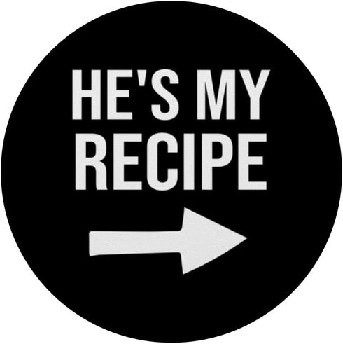 My Recipe My Ingredient - Funny Couple Matching PopSockets Standard PopGrip