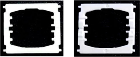 Laptop Computer Replacement Keyboard Key Rebound Mechanism - 2Pcs Base Gasket and 2Pcs Butterfly Hinges