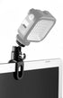 ThtRht 1/4'' Mini Ball Head with Monitor Mount Clamp Clip Screw Adapter Holder for LED Screen Desktop Computer Flash