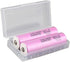Fielect 12 x 9V Battery Storage Case Holder Organizer Box, Transparent