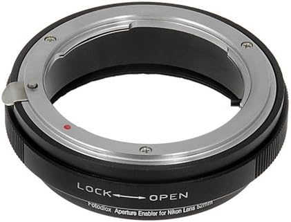 Fotodiox 52mm Macro Reverse Ring Filter Kit, Compatible with Nikon F-Mount Cameras, with UV Filter