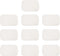 PATIKIL 38mmx50mm Metal Plate for Phone Magnet, 10pcs Rectangular Adhesive Metal Plate Replacement