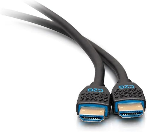 C2G 6ft Premium Certified High Speed HDMI Cable with Ethernet - 4K 60Hz, HDMI (M) to HDMI (M), Shielded, Black