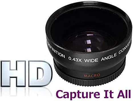 Generic R80 R82 R800 Pro Hi-Def Wide Angle Lens with Macro for Canon VIXIA HF