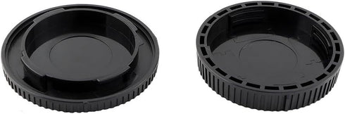 2 Pack Rear Lens Cap and Camera Body Cap Cover Kit for Nikon Z30/Z50/Z5/Z6/Z7/Z9 Cameras, Replaces BF-N1 & LF-N1