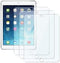 eTECH Collection 3 Pack Clear Screen Protector for Apple iPad Air