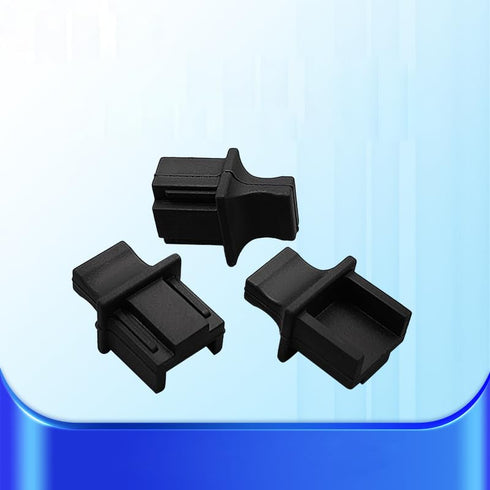 ThtRht 30 Pack RJ45 Gigabit Switch Port Dust Cover Cap Protector with Handle Grip Plastic Plug Socket Stopper