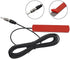 Car Antenna, Universal AM/FM Radio Antenna, 5M/16ft, Black, Compatible with Car Stereo Receiver, Marine Boat Radio