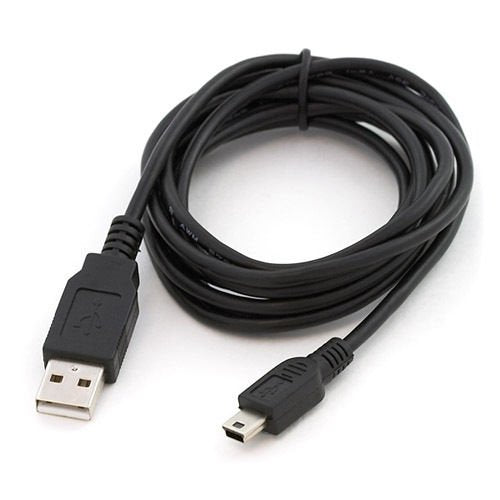 JNSupplier 5ft 5pin Mini USB Sync Cord Cable for Canon FD10, GL2 Camcorder,
