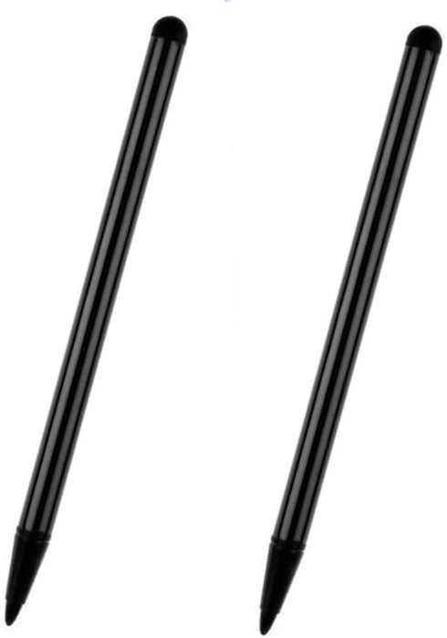 2Pcs Black Stylus Pens for Touch Screens,Stylus Pen Universal Touch Screen Capacitive Touch Screen Devices Capacitive Stylus Compatible for Ipad, Touch Screen Smartphones