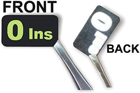 Spanish/English Keyboard Stickers with Fluorescent Inlays for All Laptop and Desktop Keyboards, Free Magnifier