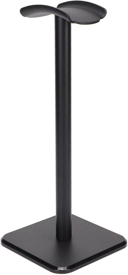 VBESTLIFE Headphone Stand, Earphone Holder with Aluminum Supporting Bar for All Headphones Size (Black)