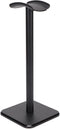 VBESTLIFE Headphone Stand, Earphone Holder with Aluminum Supporting Bar for All Headphones Size (Black)