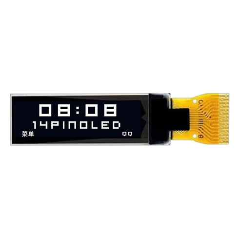 Senzooe 0.87 inch OLED display white light 128X32 LCD screen HD highlight
