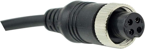 Car Video 4Pin Aviation Extension Cable for CCTV Rearview Camera - Waterproof Shockproof System 6.6FT/2M