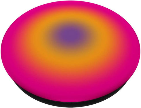 Cute Purple Pink Yellow Shaded Coloring Ombre Color Shading PopSockets Swappable PopGrip