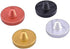 Comimark 4Pcs 10mm Concave Metal Soft Shutter Release Button