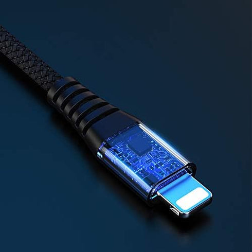 IFLASH 3ft USB-C Charging/Data Cable for iPhone 12/11/11 Pro/11 Pro Max/X/XS/XR/8 & iPad 8th 2020, Power Delivery