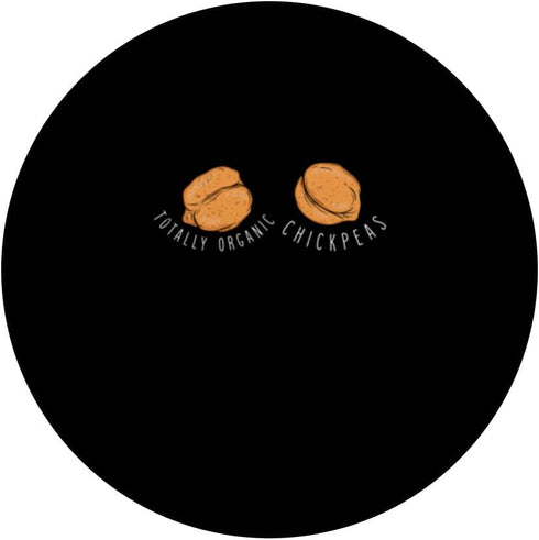 Purely Chickpea Pulse Funny Totally Organic Chickpeas Chickpea Farming Enthusiasts PopSockets Standard PopGrip