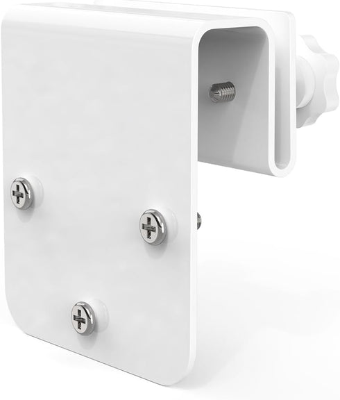 Outdoor Gutter Mount Bracket for Eufy S340, Adjustable Weatherproof Flexible Bracket for Solar Security Camera
