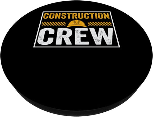 Construction Crew Tool Shovel Craftsman Concrete Building PopSockets Swappable Grip