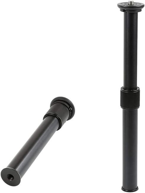 Telescopic Tripod Center Column Extension Extender 2 Section Pole Rod for Photo Studio Monopod Camera DSLR