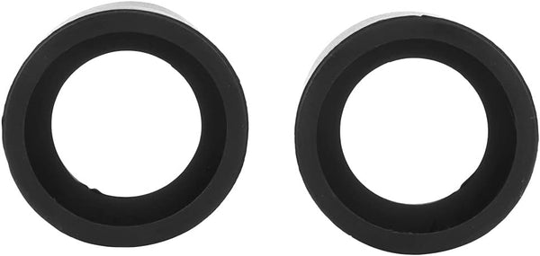 AUNMAS 2PCS Eyepiece Cover, Binocular Eye Cups Replacement Guard Soft Rubber 36mm Diameter for Stereo Microscope