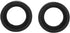 AUNMAS 2PCS Eyepiece Cover, Binocular Eye Cups Replacement Guard Soft Rubber 36mm Diameter for Stereo Microscope