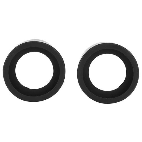 2PCS Microscope Goggle 32-36mm Diameter Eyepiece Cover Binocular Eye Cups Replacement Soft Rubber Stereo Microscope Accessory (Flat Angle) (KP-H2 Flat Angle)