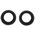 2PCS Microscope Goggle 32-36mm Diameter Eyepiece Cover Binocular Eye Cups Replacement Soft Rubber Stereo Microscope Accessory (Flat Angle) (KP-H2 Flat Angle)