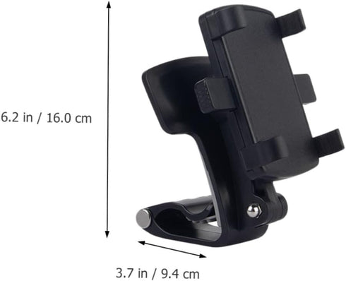 FONDOTIN 6.29X3.70X3.34In Car Phone Mount Dashboard Holder Universal Clip Stand for Vehicle Cell Phones Navigation Rack
