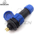 SP13 Waterproof Aviation Cable Wire Connectors, 2pin/3pin/4pin/5pin/6pin/7pin/9pin, IP67 Electrical Cable Connector
