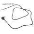 generic 22AWG 2 USB Open End Cable Power Supply Cable for Light Fan Driving Recorder USB Male Pin Bare Wire Charging