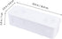 HOMSFOU Power Strip for Desk Organizer with Lid, Wire Organizer Power Strip Cover for Cable Management, White Box