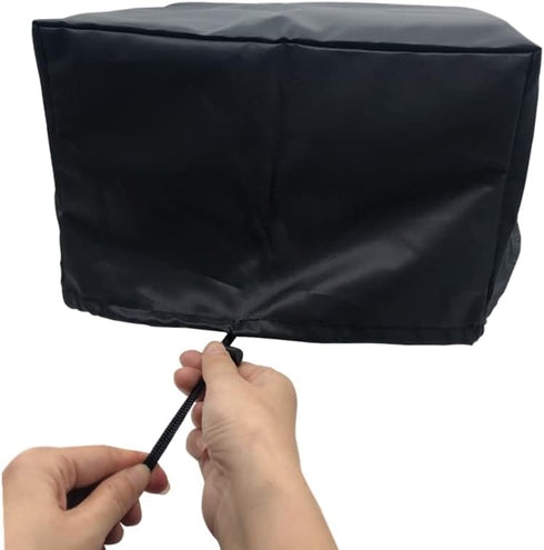 Projector Dust Cover Case Protector - UV-Resistant Oxford Cloth Material, Waterproof, Adjustable Retractor