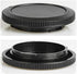 Camera Body Cap & Rear Lens Cap Cover for Canon EOS R100 R10 R8 R50 R3 R5 R6 RP kit RF Mount Lens (2 Pack)